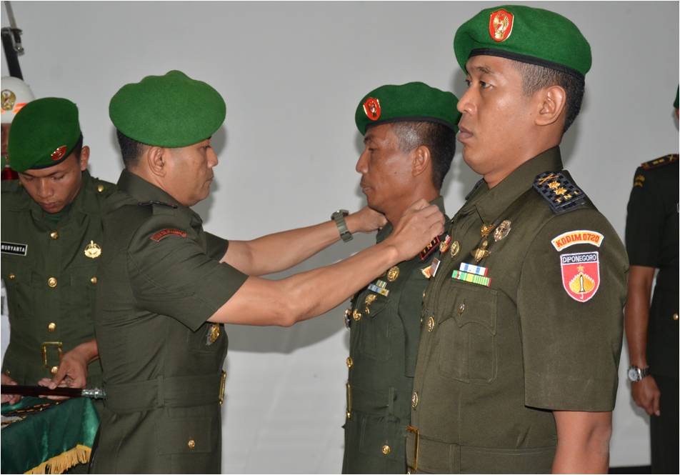 Letkol Inf Darmawan Setiady Jabat Dandim Rembang